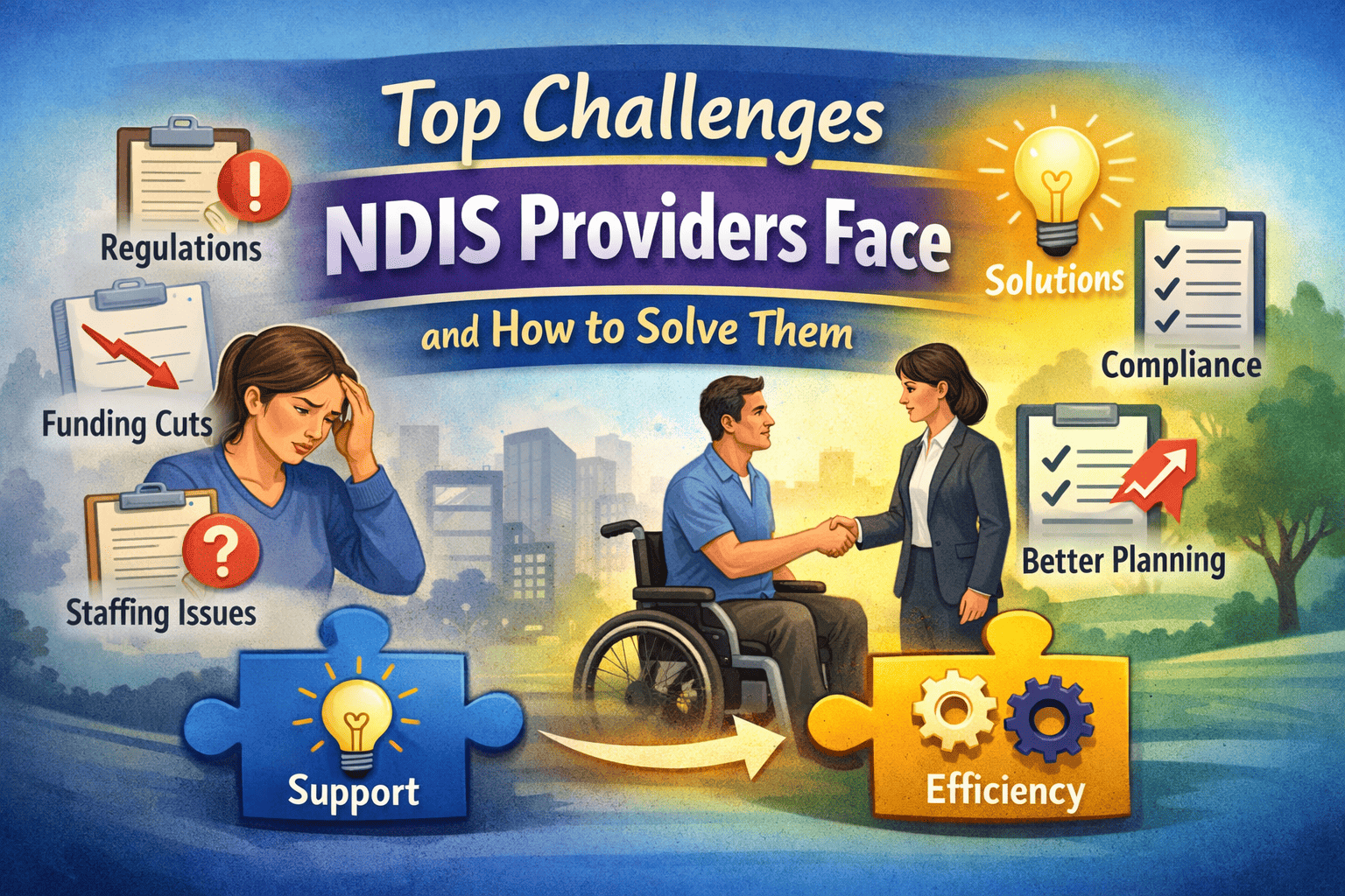 Top Challenges NDIS Providers Face and How to Solve Them